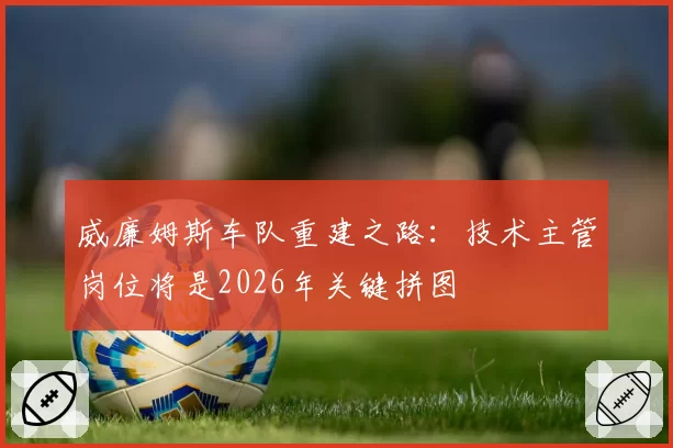 威廉姆斯车队重建之路：技术主管岗位将是2026年关键拼图